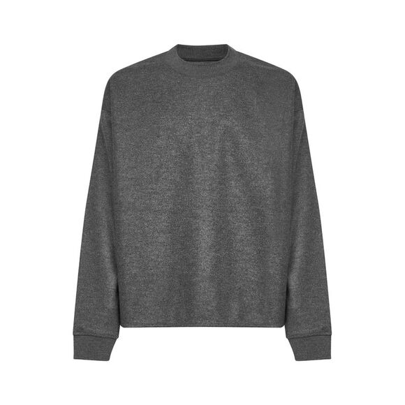 Jil Sander Men Grey Wool Jersey Sweatshirt